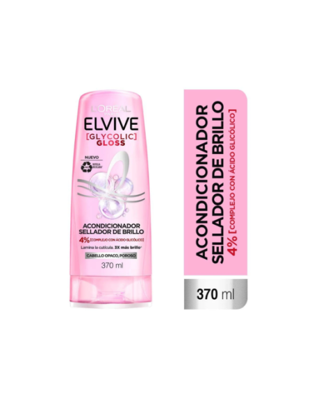 ELVIVE GLICOLIC GLOSS ACONDCIONADOR  370ML