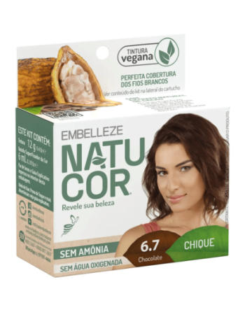 EMBELLEZE NATUCOR  N 6.7 CHOCOLATE 60ML
