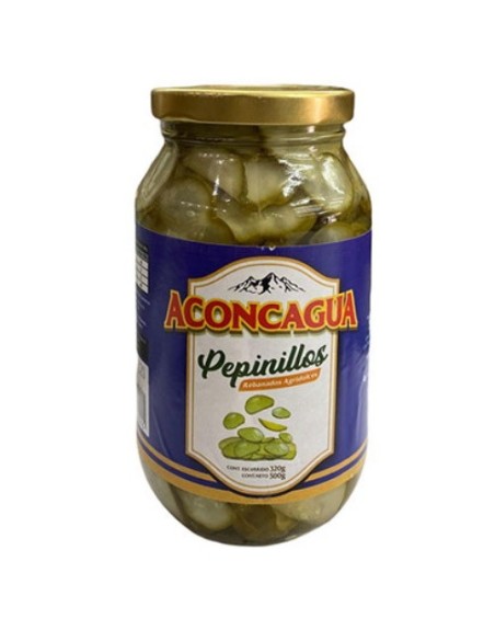 ACONCAGUA PEPINILLOS LAMINADOS 750G
