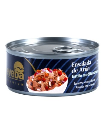 EVEBA ENSALADA DE ATUN MEDITERRANEO 170G