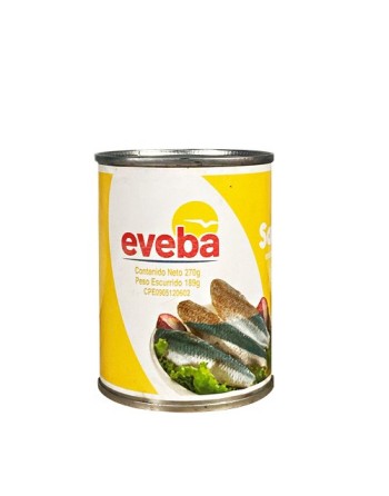 EVEBA SARDINA EN ACEITE 270G