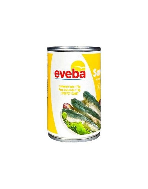 EVEBA SARDINAS VEGETAL 170G
