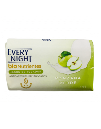 EVERY NIGHT JABON DE TOCADOR MANZANA VERDE  110G