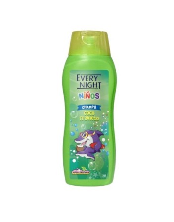 EVERY NIGHT NIÑOS CHAMPU COCO TRAVIESO 210ML