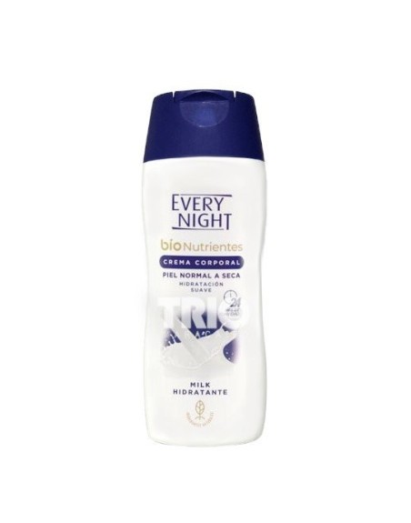 EVERY NIGTH BIO NUTRIENTES CREMA CORPORA PIEL MUY SECA COCO Y AVENA 200MK
