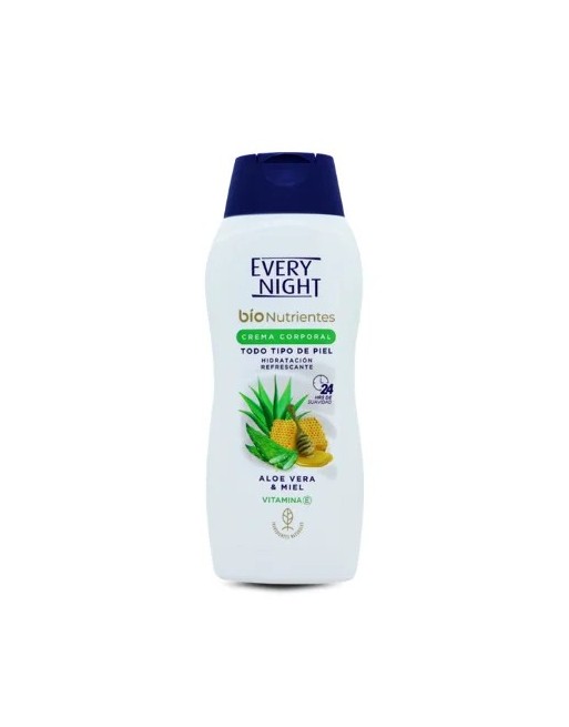EVERY NIGTH BIO NUTRIENTES CREMA CORPORA TODO TIPO PIEL ALOE VERA Y MIEL 200ML