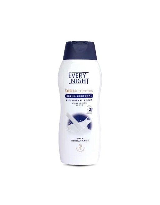 EVERY NIGTH BIO NUTRIENTES CREMA CORPORAL PIEL NORMAL A SECA MILK 350ML