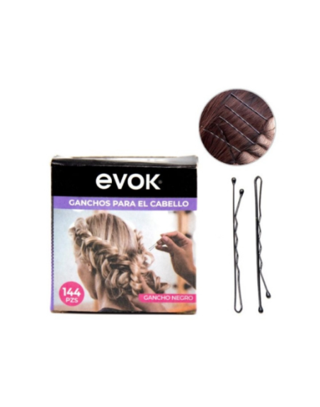 EVOK GANCHO PARA CABELLO 144PCS