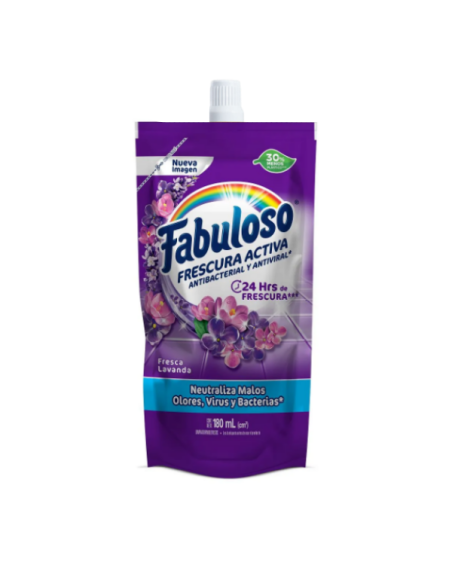 FABULOSO ANTIBACTERIAL FRESCURA LAVANDA 180ML