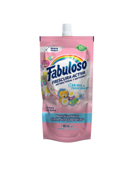 FABULOSO ANTIBACTERIAL ULTRA FRESCURA 180ML
