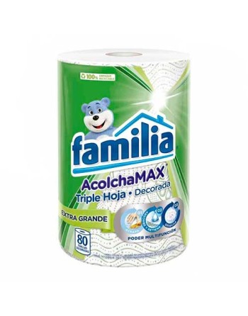 FAMILIA  TOALLIN TRIPLE HOJA 80