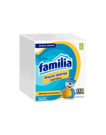 FAMILIA 100 SERVILLETAS PRACTI-DIARIAS PARTIDAS
