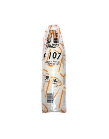 FAVEP F107  VASO PLASTICO X50