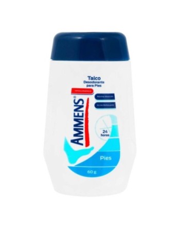 AMMENS TALCO DESODORANTE PARA PIES 60G