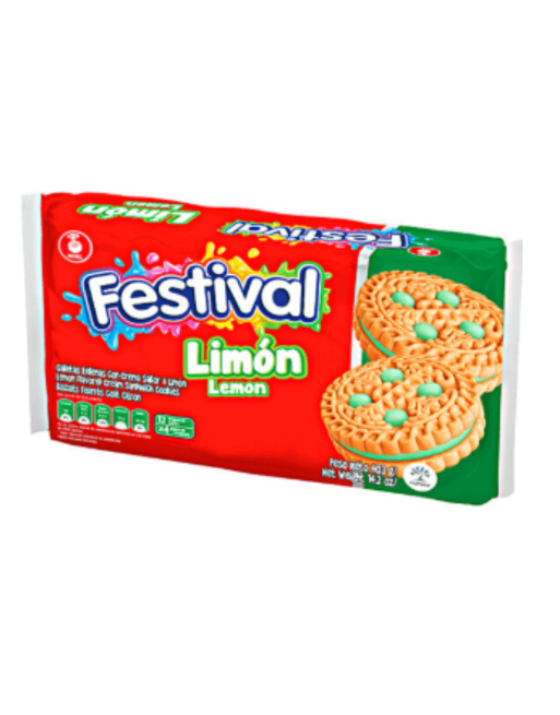 FESTIVAL GALETA LIMON  X12