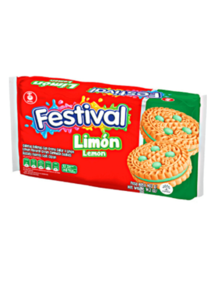 FESTIVAL GALETA LIMON  X12