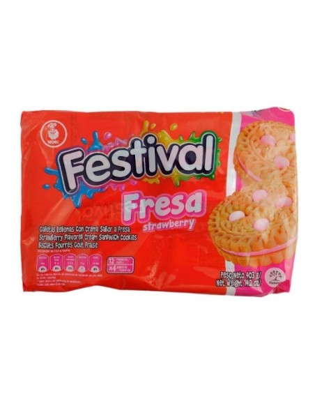 FESTIVAL GALLETAS SABOR A FRESAX12
