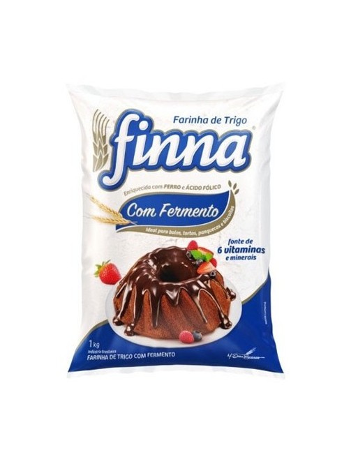 FINNA HARINA DE TRIGO LEUDANTE X10UN