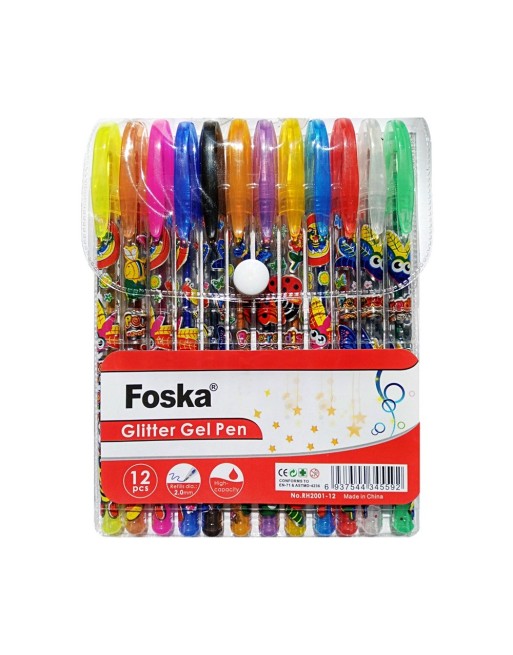 FOSKA BOLIGRAFOS ESCARCHADOS X6UND