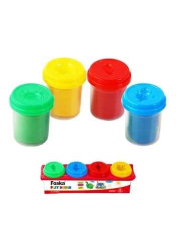 FOSKA PLASTIDEDO X4 COLORES