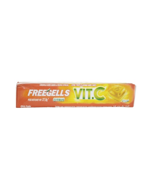 FREEGELLS CARAMELO VIT.C 27.9G