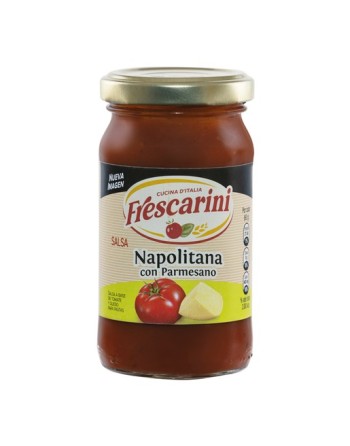 FRESCARINE SALSA PARA PASTA NAPOLITANA CON QUESO 190G