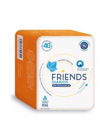 FRIENDS DIARIOS SIN PERFUME X40UND
