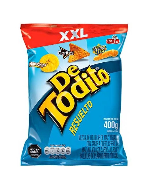 FRITO LAY DE TODITO RESUELTO  XXL 400 G