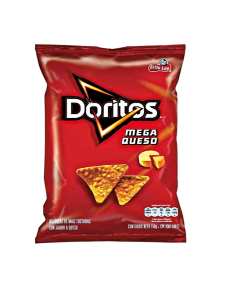 FRITO LAY DORITOS MEGA QUESO 150G