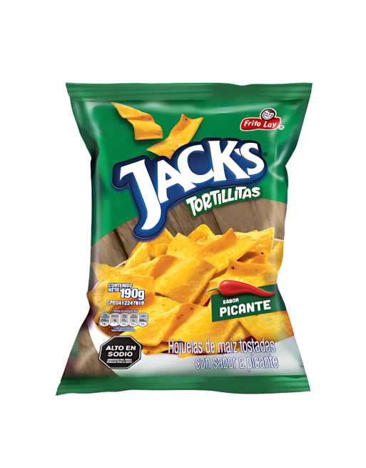 FRITO LAY JACKS TORTILLITAS PICANTE 130G