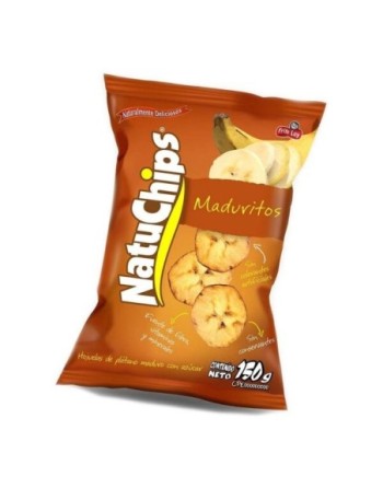 FRITO LAY NATUCHIPS PLATANITO MADURITOS 150G