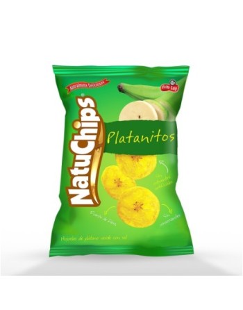 FRITO LAY NATUCHIPS PLATANITOS NATURAL 42G