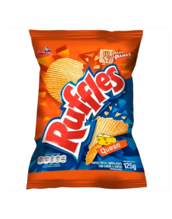 FRITO LAY RUFFLES QUESO 125G