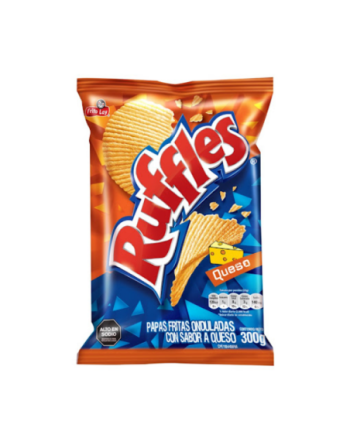 FRITO LAY RUFFLES QUESO 300G