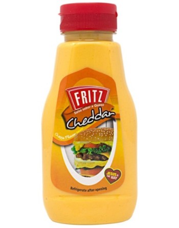 FRITZ SALSA SABOR A QUESO CHEDDAR 240G