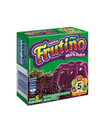 FRUTIÑO GELATINA MORA DULCE 35G