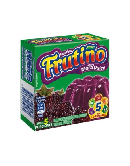 FRUTIÑO GELATINA MORA DULCE 35G
