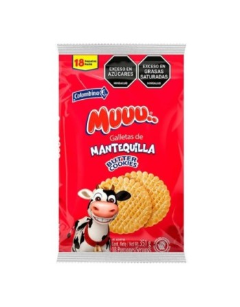 GALLETAS MUU MANTEQUILLA 351 GR