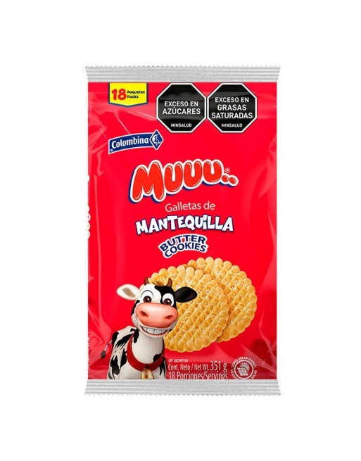 GALLETAS MUU MANTEQUILLA 351 GR