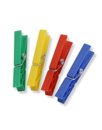GANCHOS DE PLASTICO DE ROPA