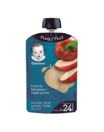 GERBER COMPOTA MANZANA 100G