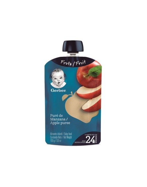 GERBER COMPOTA MANZANA 100G