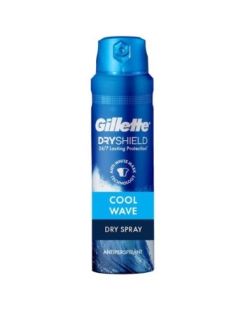 GILLETE SPRAY ACTIVE COOL WAVE 150ML