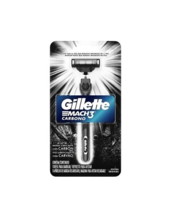 GILLETTE MACH3 CARBONO SISTEMA