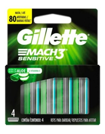 GILLETTE MACH3 RESPUESTOS X4
