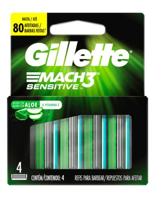 GILLETTE MACH3 RESPUESTOS X4
