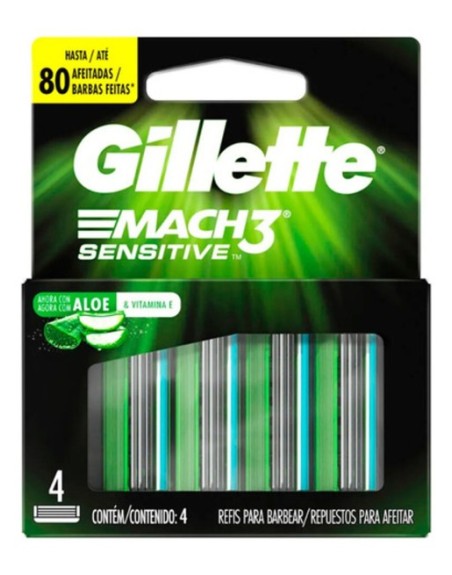 GILLETTE MACH3 RESPUESTOS X4