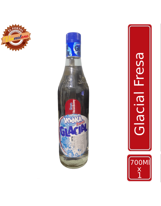 GLACIAL VODKA SABOR A FRESA 0.70L