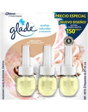 GLADE ABRAZO DE VAINILLA REPUESTO X3 UND