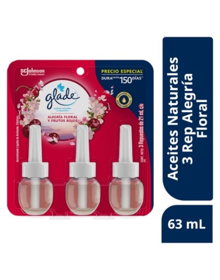 GLADE ACEITES NATURALES X3